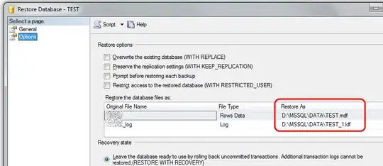 screen shot of setting storyBoard ID