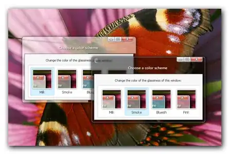 Screenshot of the repository options
