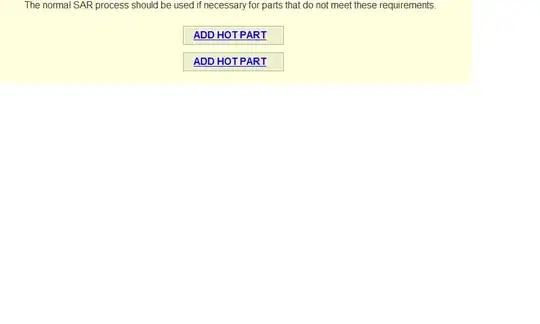 The image shows the database tables