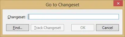 Go to Changeset dialog