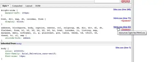 IE 11 shows css for :after element crossed out, nothing is rendered