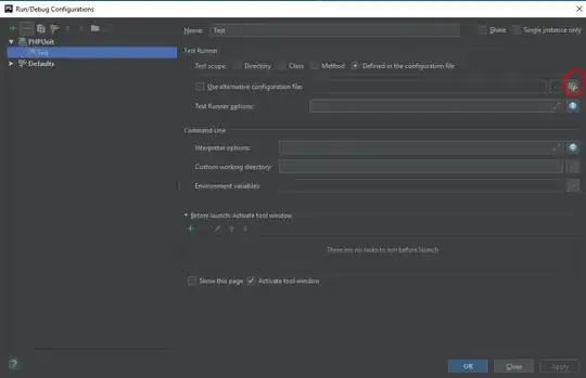 Click the button in the red circle