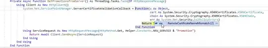 Screen capture of Visual Studio EXE project properties page