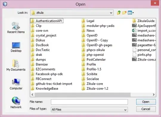 default Open File dialog (Windows)
