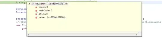 The view of My app from outside
