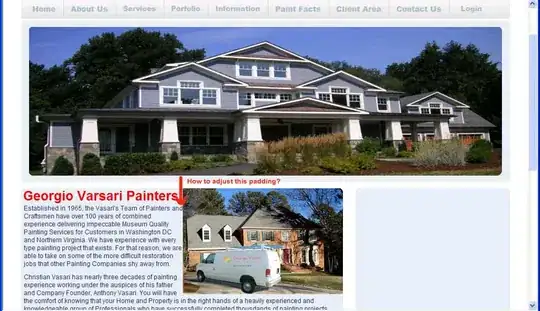 Menu non-functioning