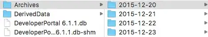 Archive Folder Above Derived Data