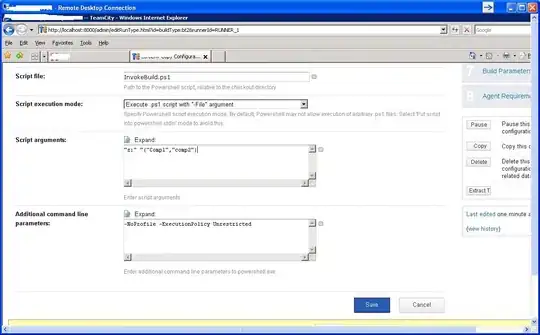 After Alireza's suggestion I made a change and got 2 errors on Chrome - Source of error 1