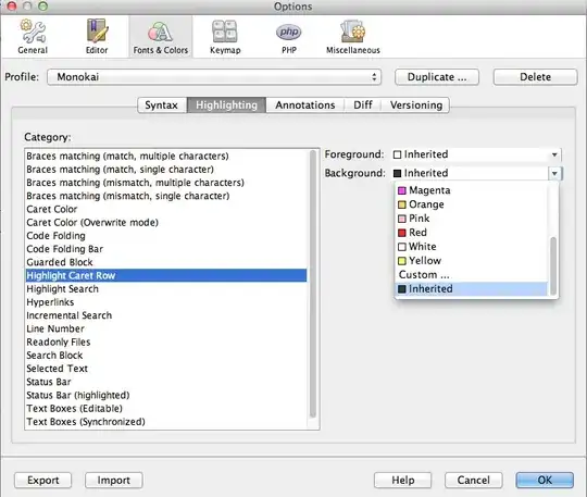 my procedure that use in my C# code