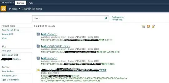 Screenshot of console error in Brave