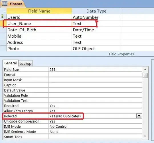 I want outcome to be like this (if I press the button)