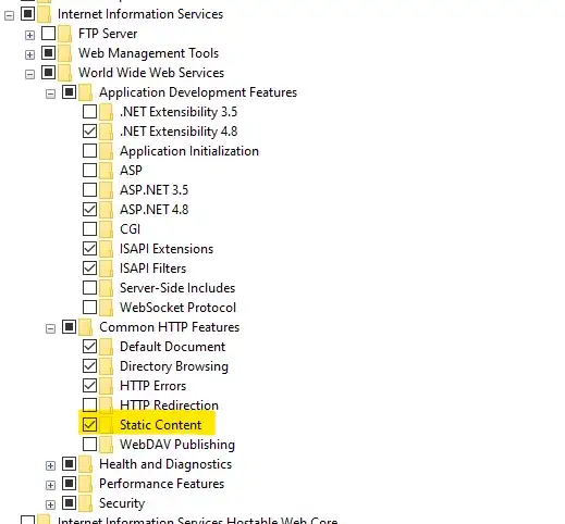 Scroll the list down