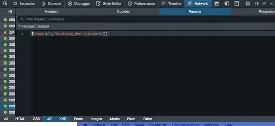 Firefox Developer Edition > Network monitor > Params