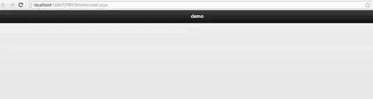 Browser view of the dropdown list