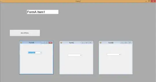Selected from FromA ComboBox