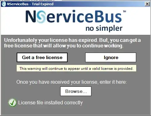 Terminal output when using vue create crud-app