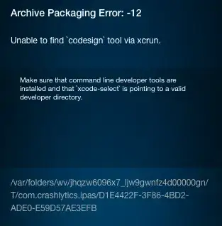 An Error from Fabric tool