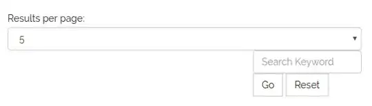 Image of an Android screen in Android Studio editor with a Recycler View with sample items and an edit text and button pinned at the very bottom, similar to a chat application.