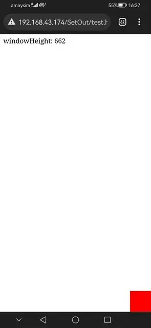 Fixed appearance after tapping once