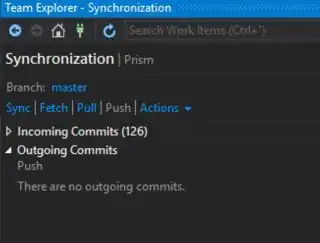 Make sure you don't have any outgoing commits - perform a Push, if you do have outgoing commits