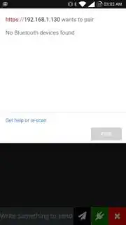 Web Bluetooth API on Chrome on Android