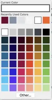 color picker popover