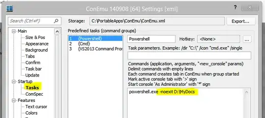 Powershell with default directory