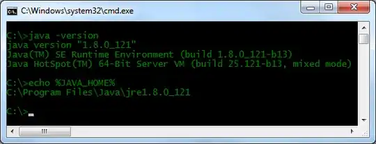 java -version in Windows CMD