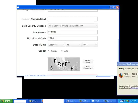 strange email registration