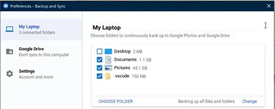 Google Backup and Sync