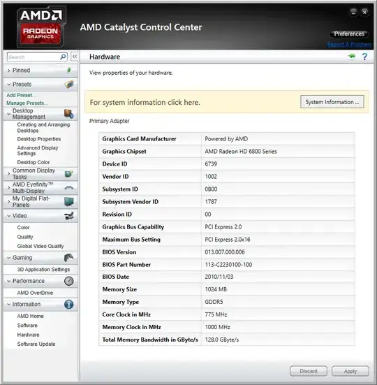 Catalyst driver hardware stats